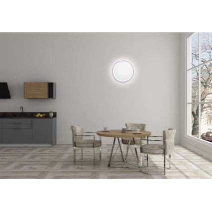 LED Stmievateľné stropné svietidlo LED/24W/230V + diaľkové ovládanie okrúhly 2700K-6500K