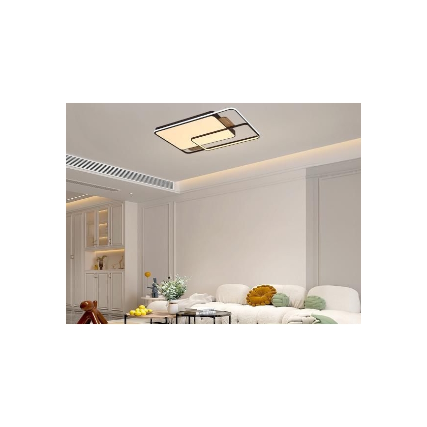 LED stmievateľné stropné svietidlo LED/280W/230V 3000-6500K + diaľkové ovládanie