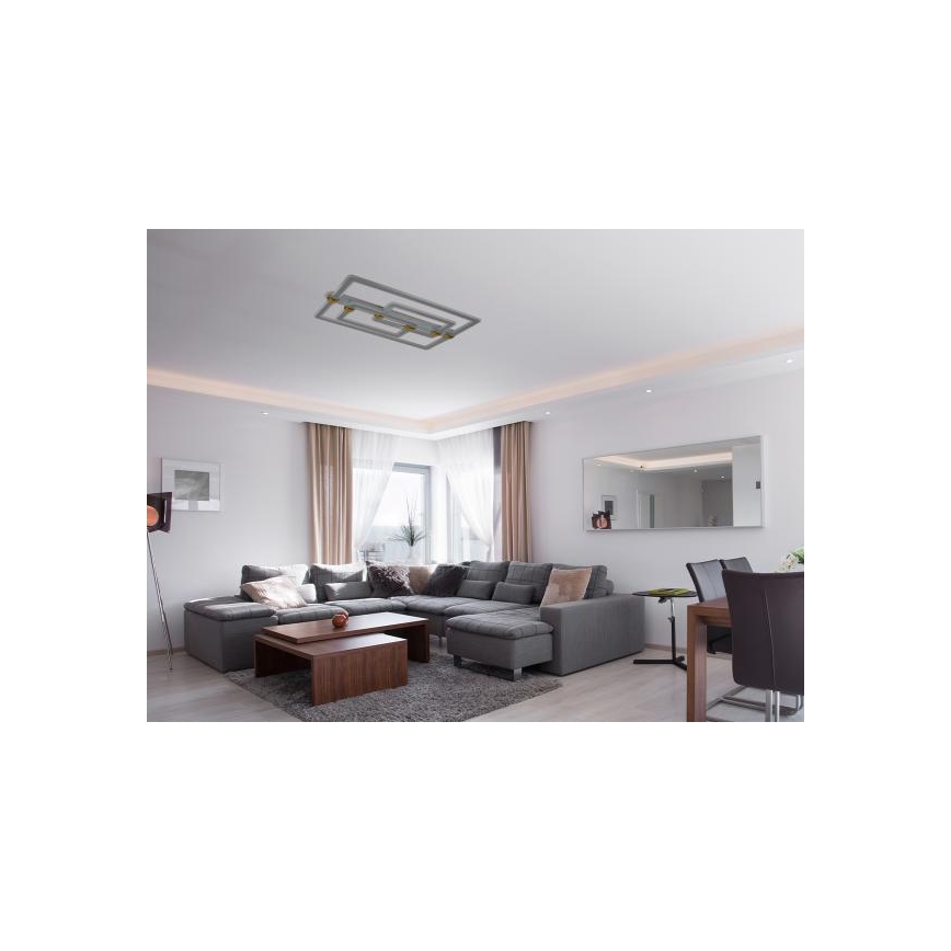 LED Stmievateľné stropné svietidlo LED/280W/230V 3000-6500K + diaľkové ovládanie