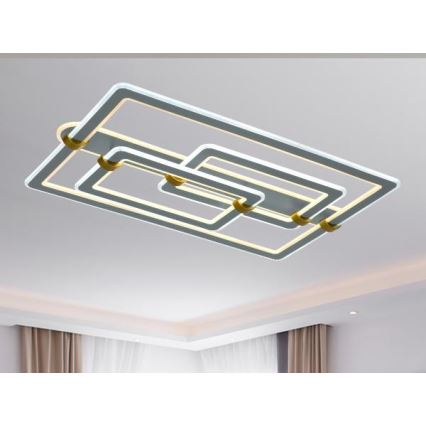 LED Stmievateľné stropné svietidlo LED/280W/230V 3000-6500K + diaľkové ovládanie