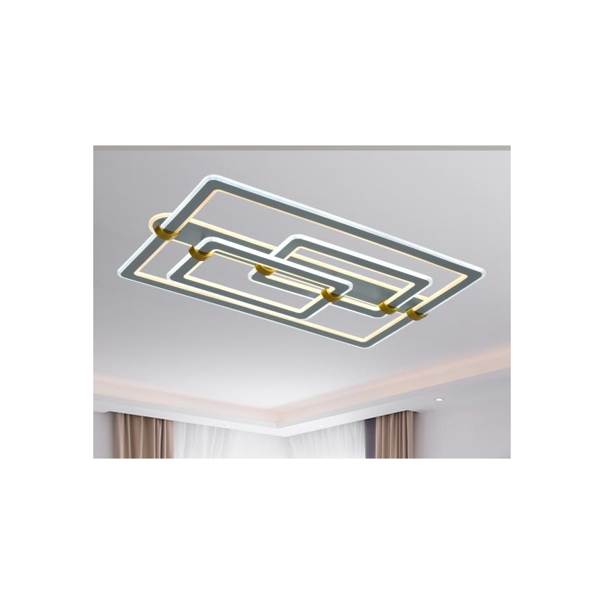 LED Stmievateľné stropné svietidlo LED/280W/230V 3000-6500K + diaľkové ovládanie