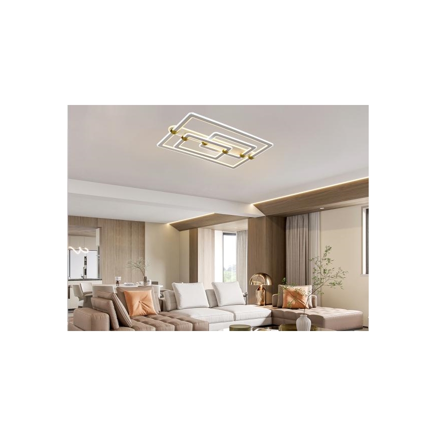 LED Stmievateľné stropné svietidlo LED/280W/230V 3000-6500K + diaľkové ovládanie