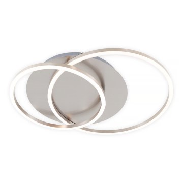 LED stmievateľné stropné svietidlo LED/28W/230V 3000K matný chróm