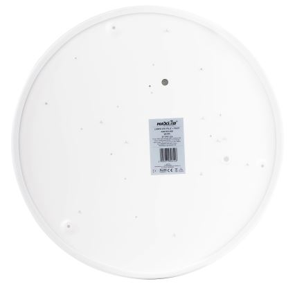 LED Stmievateľné stropné svietidlo LED/30W/230V 3000-6500K pr. 30 cm biela + diaľkové ovládanie