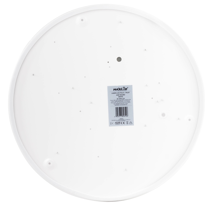 LED Stmievateľné stropné svietidlo LED/30W/230V 3000-6500K pr. 30 cm biela + diaľkové ovládanie