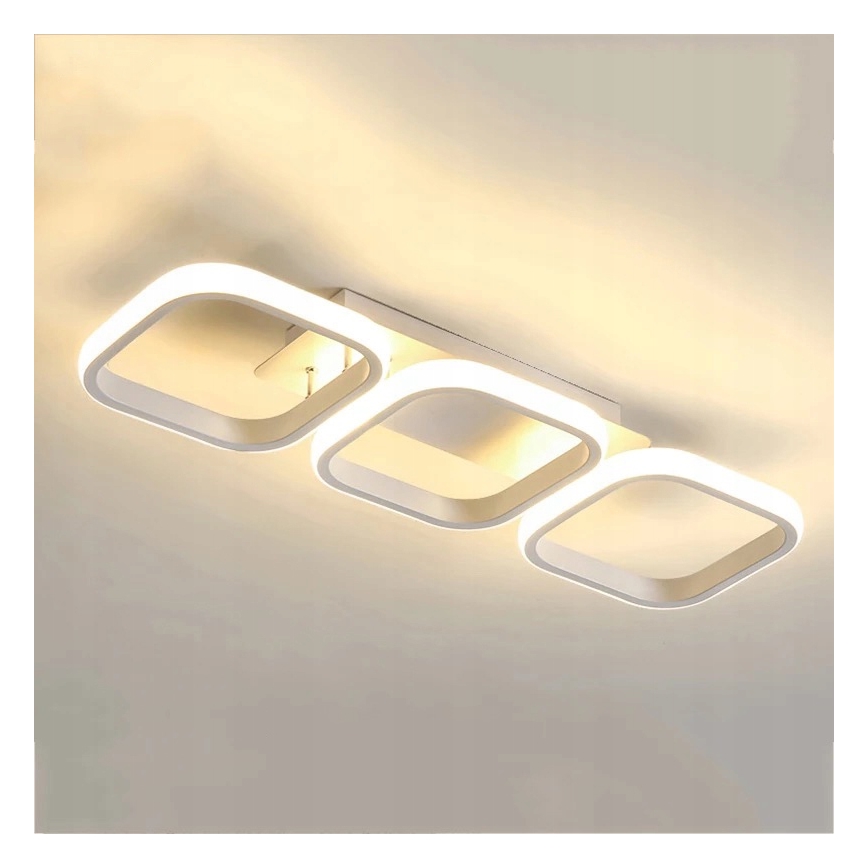 Stmievateľné LED stropné svietidlo LED/33W/230V 3000-6500K biele Wi-Fi Tuya + diaľkové ovládanie