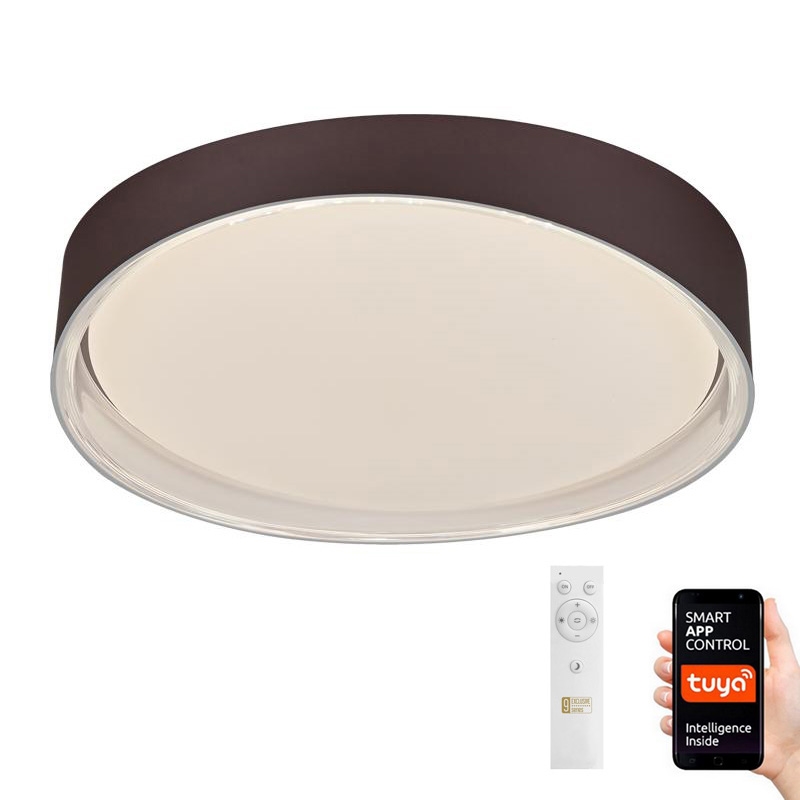 LED Stmievateľné stropné svietidlo LED/48W/230V 2700-6500K Wi-Fi Tuya + diaľkové ovládanie