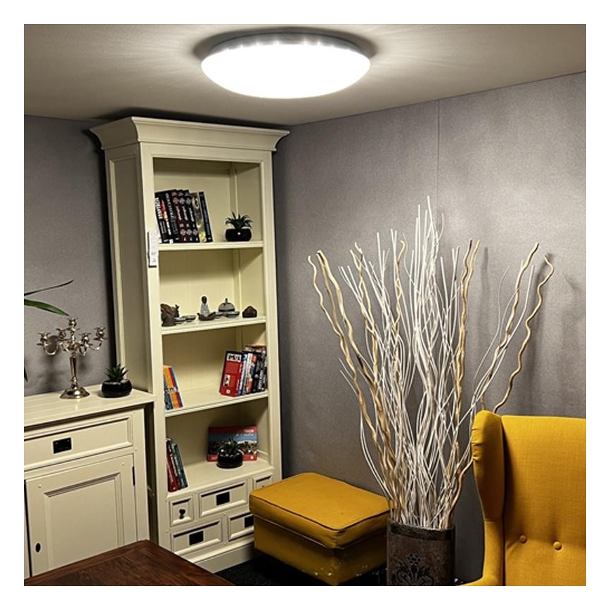LED Stmievateľné stropné svietidlo LED/48W/230V 2700-6500K Wi-Fi Tuya + diaľkové ovládanie