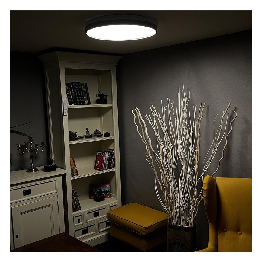 LED Stmievateľné stropné svietidlo LED/48W/230V 2700-6500K Wi-Fi Tuya + diaľkové ovládanie