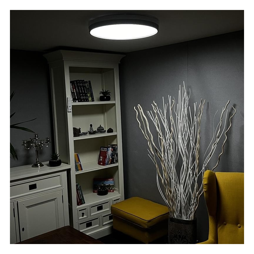 LED Stmievateľné stropné svietidlo LED/48W/230V 2700-6500K Wi-Fi Tuya + diaľkové ovládanie