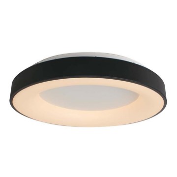 LED Stmievateľné stropné svietidlo LED/49W/230V 3000K pr. 60 cm čierna
