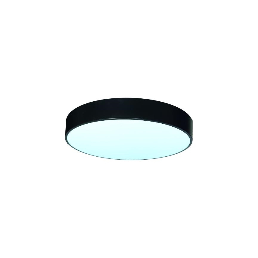LED Stmievateľné stropné svietidlo LED/50W/230V 3000-6500K čierna + diaľkové ovládanie