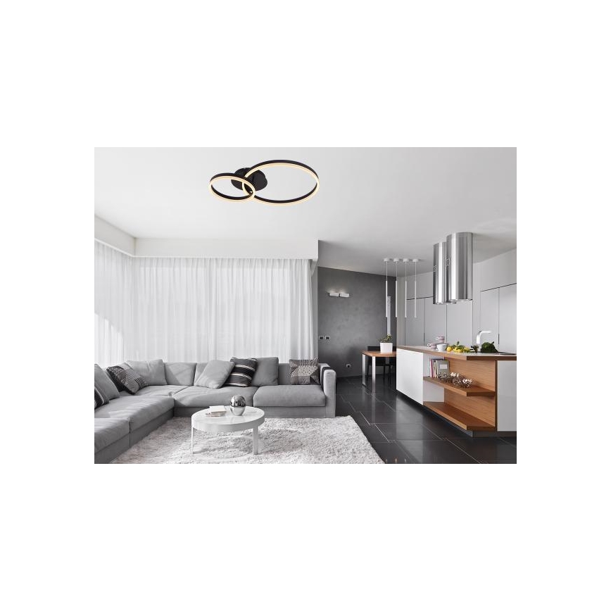 LED Stmievateľné stropné svietidlo LED/55W/230V 3000-6500K + diaľkové ovládanie