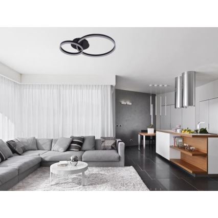 LED Stmievateľné stropné svietidlo LED/55W/230V 3000-6500K + diaľkové ovládanie