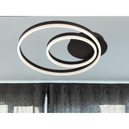 LED Stmievateľné stropné svietidlo LED/55W/230V 3000-6500K + diaľkové ovládanie