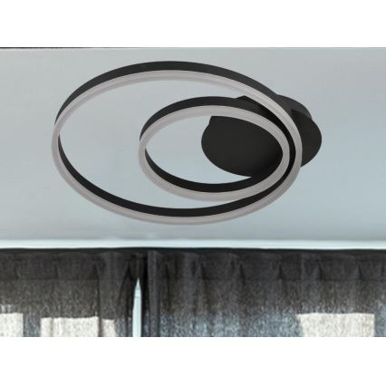 LED Stmievateľné stropné svietidlo LED/55W/230V 3000-6500K + diaľkové ovládanie