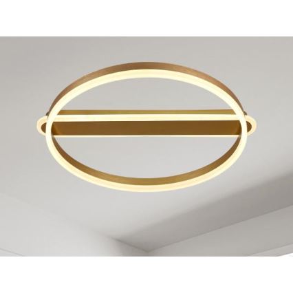 LED Stmievateľné stropné svietidlo LED/60W/230V 3000-6500K + diaľkové ovládanie