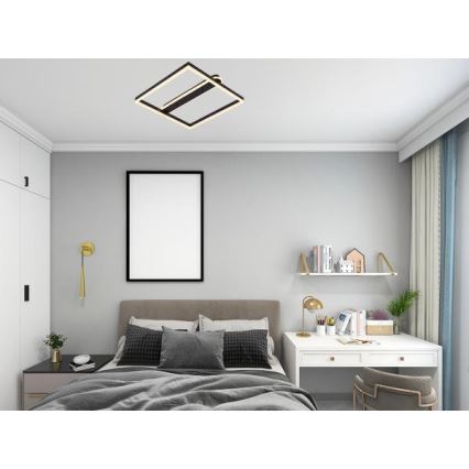 LED Stmievateľné stropné svietidlo LED/60W/230V 3000-6500K + diaľkové ovládanie