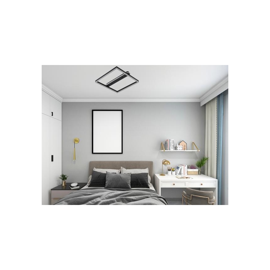 LED Stmievateľné stropné svietidlo LED/60W/230V 3000-6500K + diaľkové ovládanie