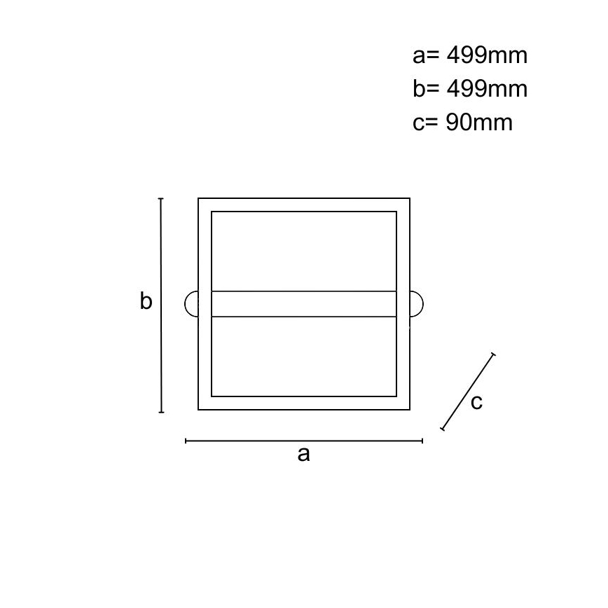 LED Stmievateľné stropné svietidlo LED/60W/230V 3000-6500K + diaľkové ovládanie
