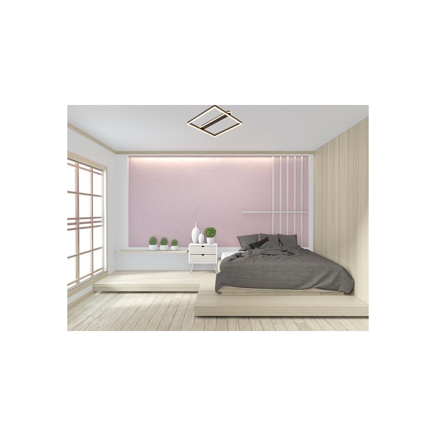 LED Stmievateľné stropné svietidlo LED/60W/230V 3000-6500K + diaľkové ovládanie