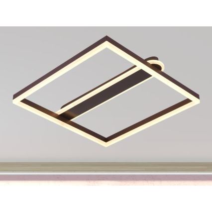 LED Stmievateľné stropné svietidlo LED/60W/230V 3000-6500K + diaľkové ovládanie