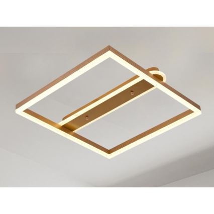LED stmievateľné stropné svietidlo LED/60W/230V 3000-6500K + diaľkové ovládanie