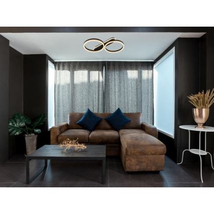 LED stmievateľné stropné svietidlo LED/60W/230V 3000-6500K + diaľkové ovládanie