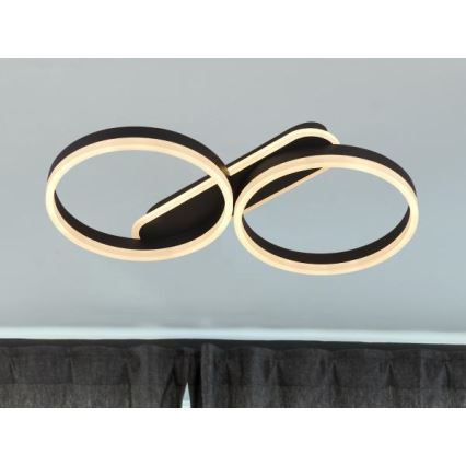 LED stmievateľné stropné svietidlo LED/60W/230V 3000-6500K + diaľkové ovládanie