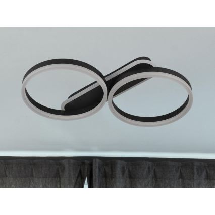 LED stmievateľné stropné svietidlo LED/60W/230V 3000-6500K + diaľkové ovládanie