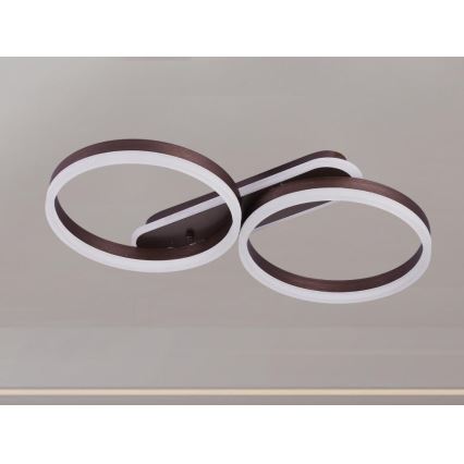 LED stmievateľné stropné svietidlo LED/60W/230V 3000-6500K + diaľkové ovládanie