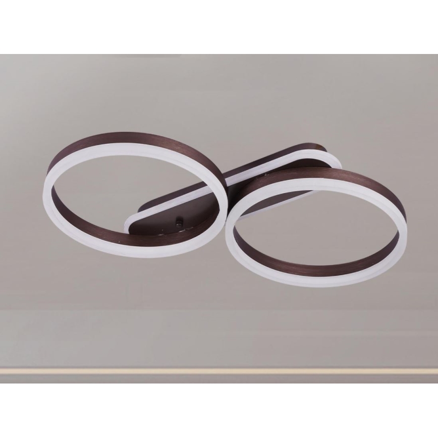 LED stmievateľné stropné svietidlo LED/60W/230V 3000-6500K + diaľkové ovládanie