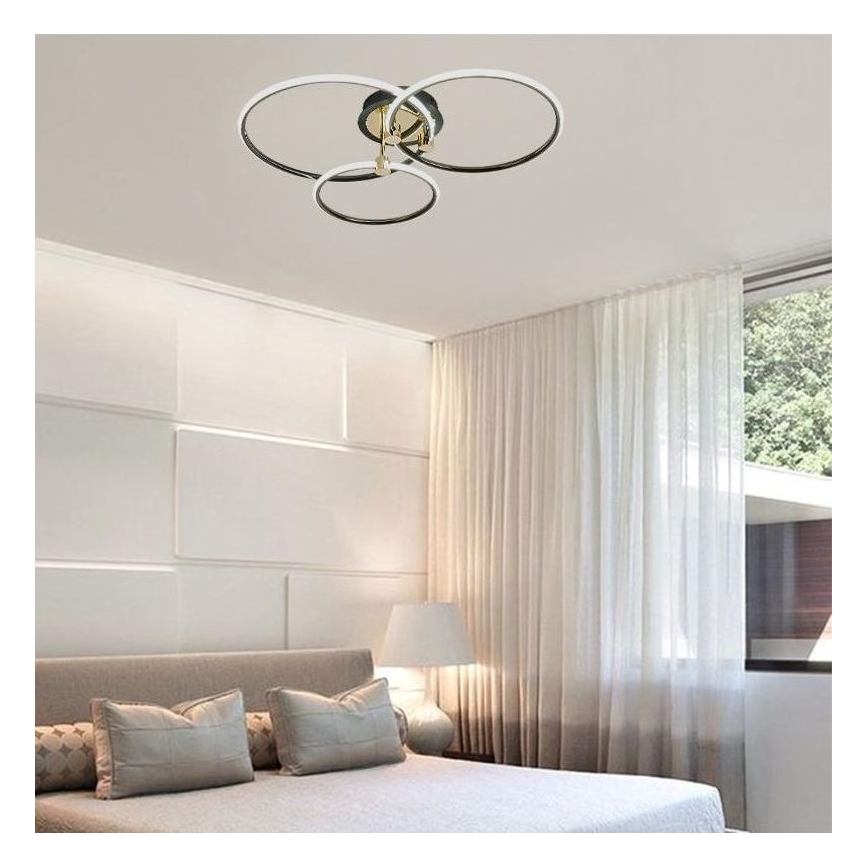 LED Stmievateľné stropné svietidlo LED/64W/230V 3000-6500K + diaľkové ovládanie