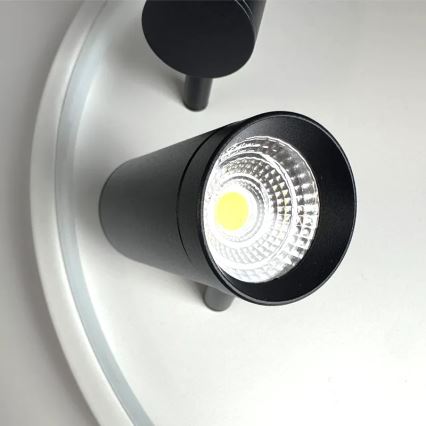 LED Stmievateľné stropné svietidlo LED/65W/230V 3000-6500K biela + diaľkové ovládanie