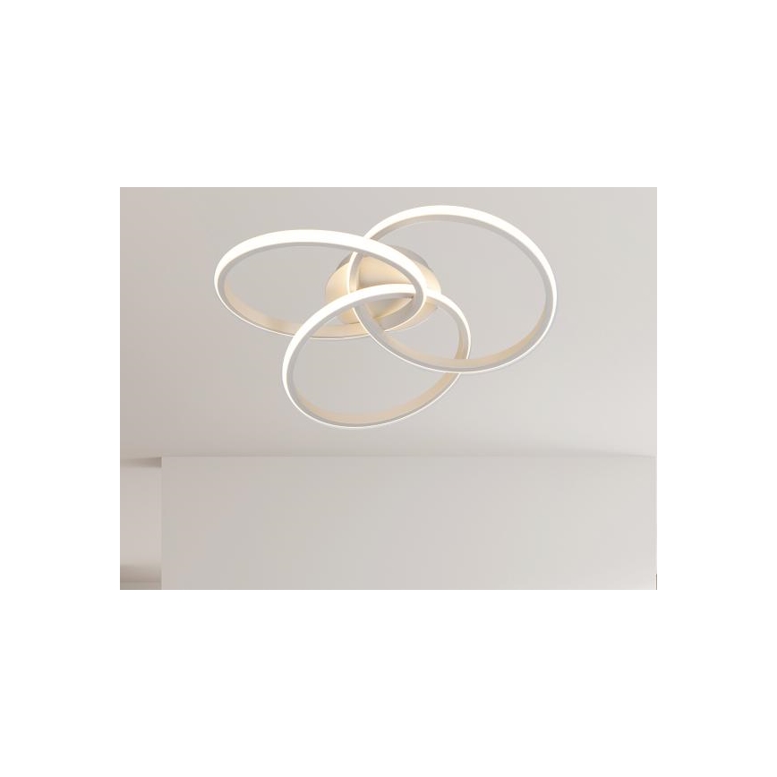 LED Stmievateľné stropné svietidlo LED/70W/230V 3000-6500K biela + diaľkové ovládanie