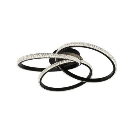 LED Stmievateľné stropné svietidlo LED/70W/230V 3000-6500K čierna + diaľkové ovládanie