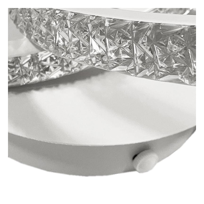 LED Stmievateľné stropné svietidlo LED/70W/230V 3000-6500K biela + diaľkové ovládanie
