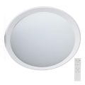 LED Stmievateľné stropné svietidlo LED/72W/230V 3000-6500K pr. 67 cm biela + diaľkové ovládanie