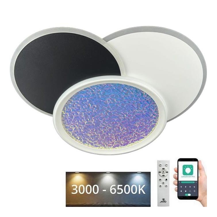 LED Stmievateľné stropné svietidlo LED/80W/230V 3000-6500K biela + diaľkové ovládanie