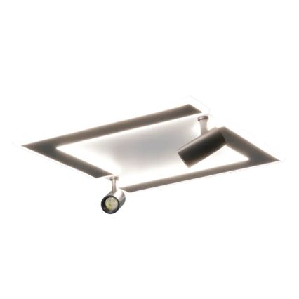 LED Stmievateľné stropné svietidlo LED/80W/230V 3000-6500K čierna + diaľkové ovládanie