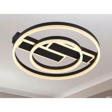 LED stmievateľné stropné svietidlo LED/80W/230V 3000-6500K + diaľkové ovládanie