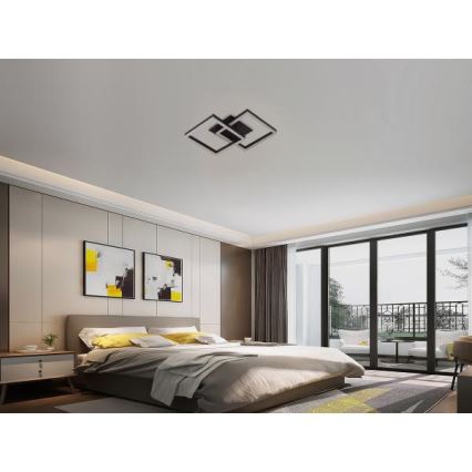 LED Stmievateľné stropné svietidlo LED/80W/230V 3000-6500K + diaľkové ovládanie