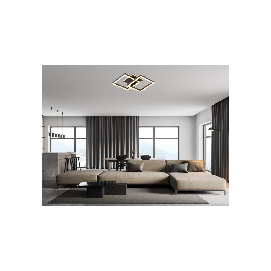 LED stmievateľné stropné svietidlo LED/80W/230V 3000-6500K + diaľkové ovládanie