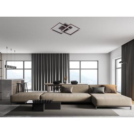 LED stmievateľné stropné svietidlo LED/80W/230V 3000-6500K + diaľkové ovládanie
