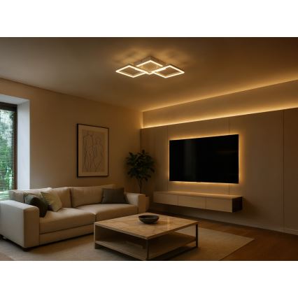 LED Stmievateľné stropné svietidlo LED/85W/230V 3000-6500K + diaľkové ovládanie