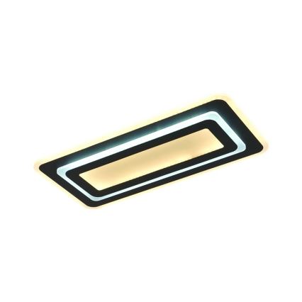 LED Stmievateľné stropné svietidlo LED/85W/230V 3000-6500K čierne + diaľkové ovládanie