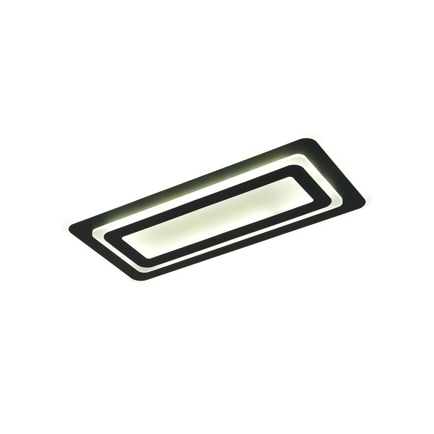 LED Stmievateľné stropné svietidlo LED/85W/230V 3000-6500K čierne + diaľkové ovládanie