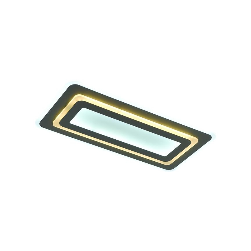 LED stmievateľné stropné svietidlo LED/85W/230V 3000-6500K šedé + diaľkové ovládanie