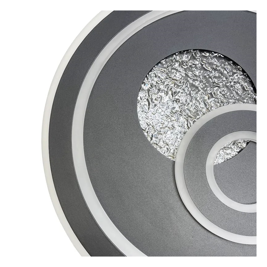 LED Stmievateľné stropné svietidlo LED/95W/230V 3000-6500K čierna + diaľkové ovládanie