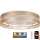 LED Stmievateľné stropné svietidlo LIMA LED/36W/230V 2700-6500K Wi-Fi Tuya + diaľkové ovládanie zlatá